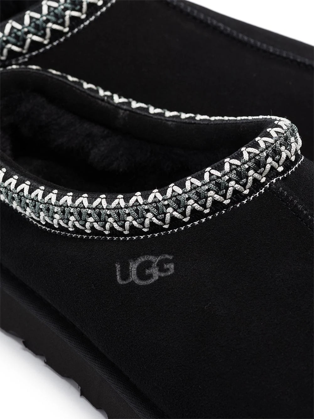 UGG Classic "Black" Tasman Suede Slippers