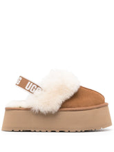 UGG Classic Funkette 60mm Suede Slingback "Chestnut" Slipper